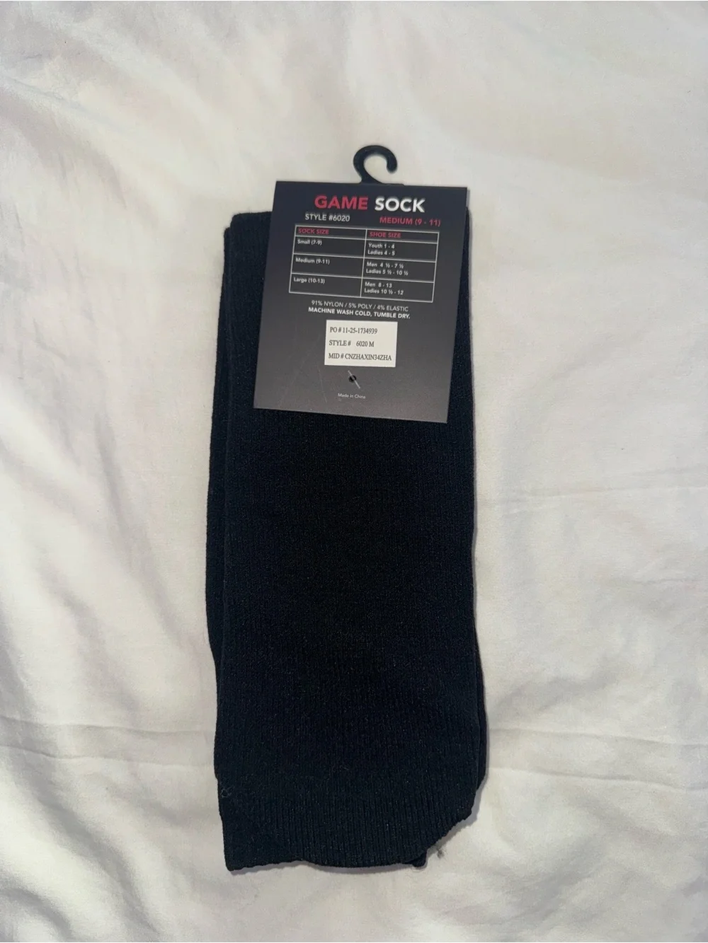 BNWT, Augusta sportswear, game socks , size medium 9-11